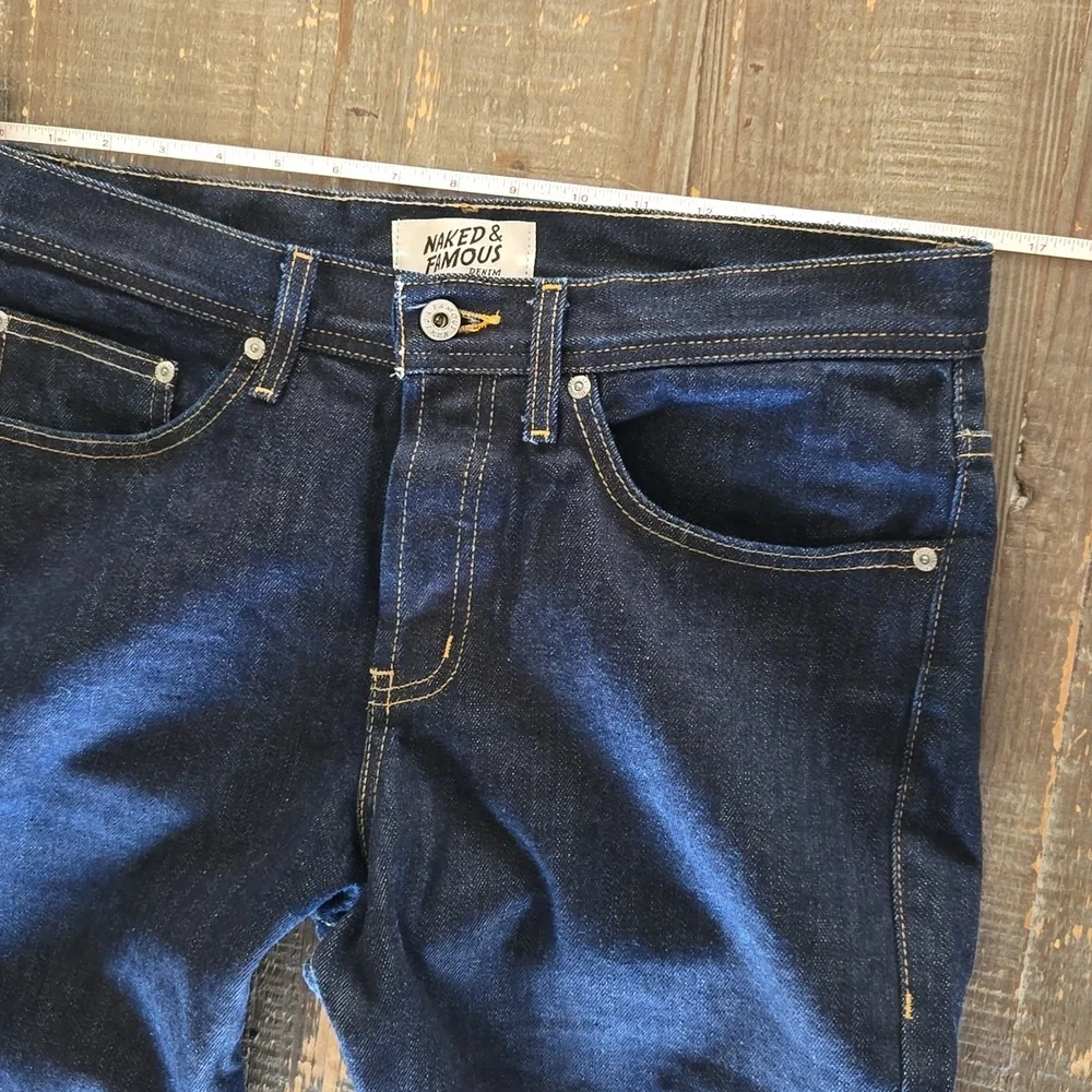 Naked and Famous jeans 32x30 - Picture 5 of 8